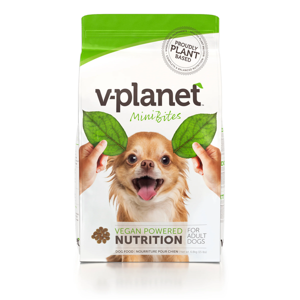 V-Planet 6.8 kg vegan dog food mini bites pack