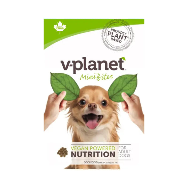 V-Planet vegan dog food mini bites 70g sample pack